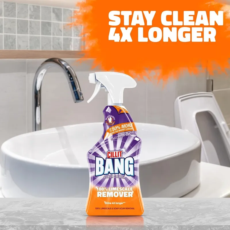 Cilit BANG 100% Limescale Remover Środek Do Usuwania Kamienia 1l