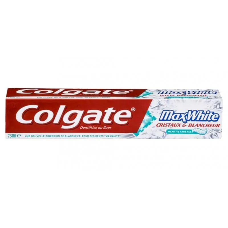 COLGATE MaxWhite Cristaux&Blancheur Menthe Cristal 75 ml