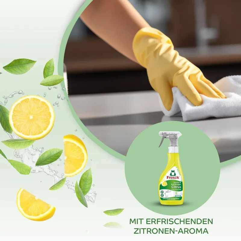 FROSCH Citrus Dusche & Bad Spray Do Łazienki 500 ml