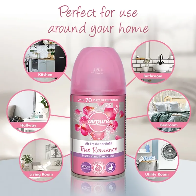 AIRPURE True Romance Odświeżacz Powietrza 250 ml