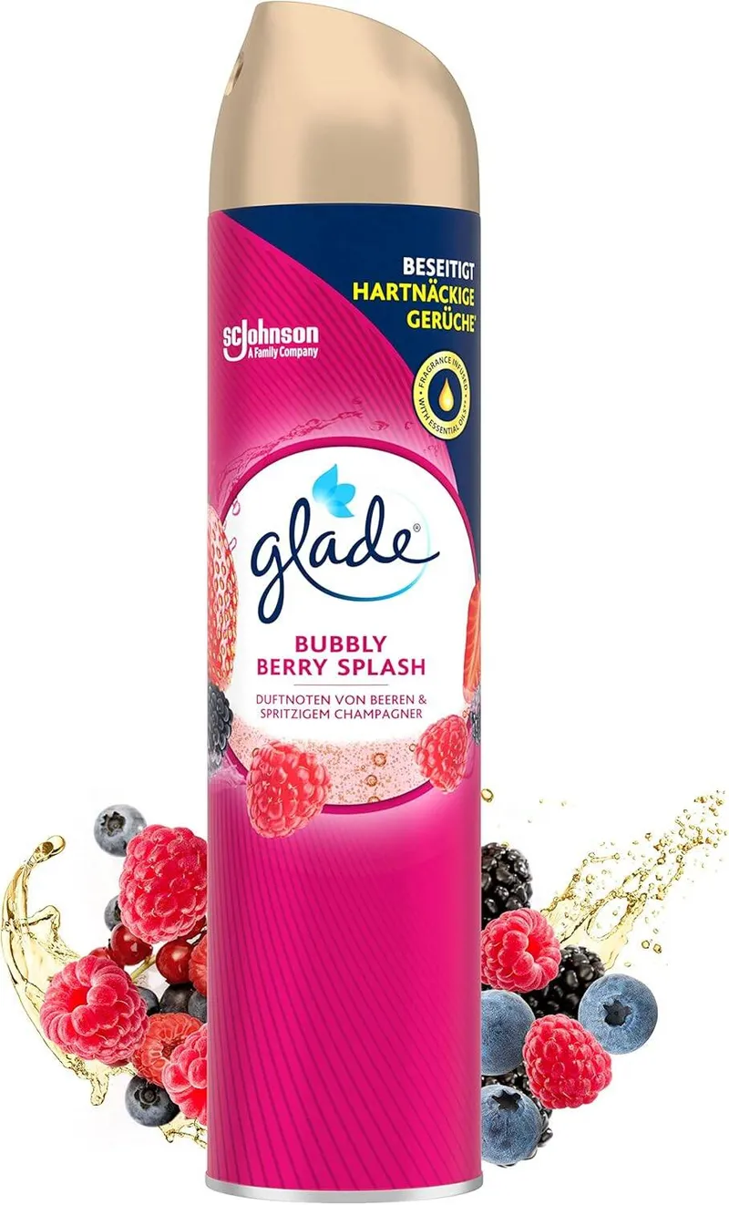 GLADE Bubbly Berry Splash Odświeżacz Powietrza 300 ml