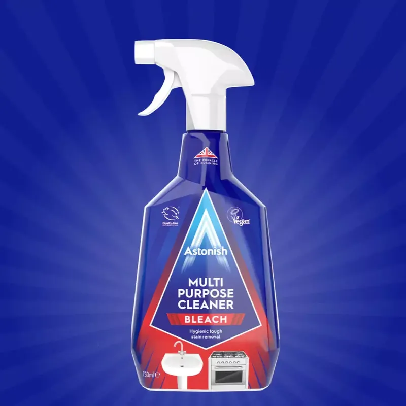 ASTONISH Multi-Purpose Cleaner With Bleach Środek Z Wybielaczem 750 ml