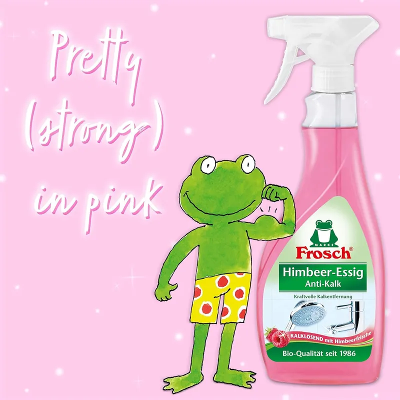 FROSCH Himbeer Essig Anti-Kalk Ocet Malinowy 500 ml