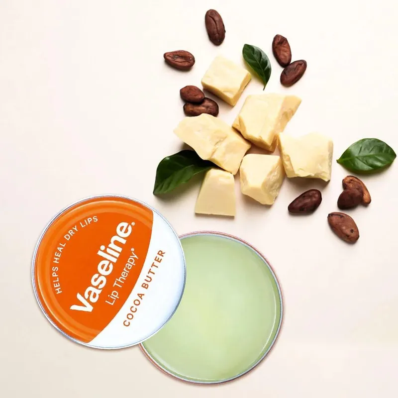VASELINE Lip Therapy Cocoa Butter Wazelina Do Terapii Ust Z Masłem Kakaowym 20 g