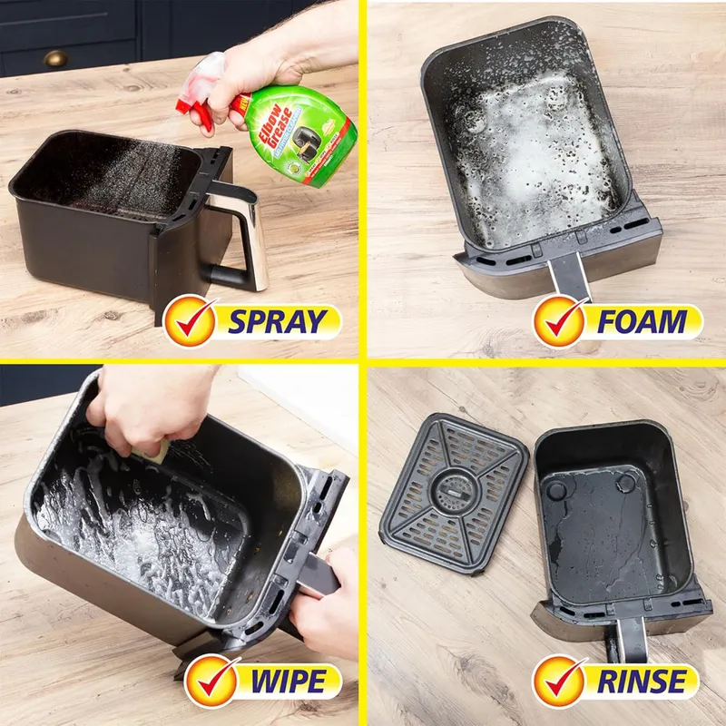 ELBOW GREASE Lemon Fresh Air Fryer Spray Do Czyszczenia Frytkownicy 500 ml