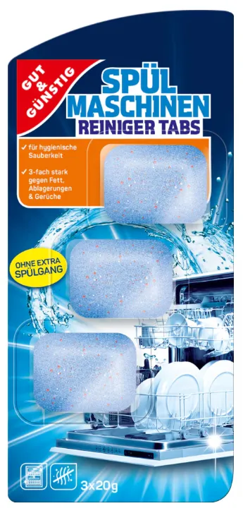 G&G Tabletki Do Czyszczenia Zmywarki 3 x 20 g