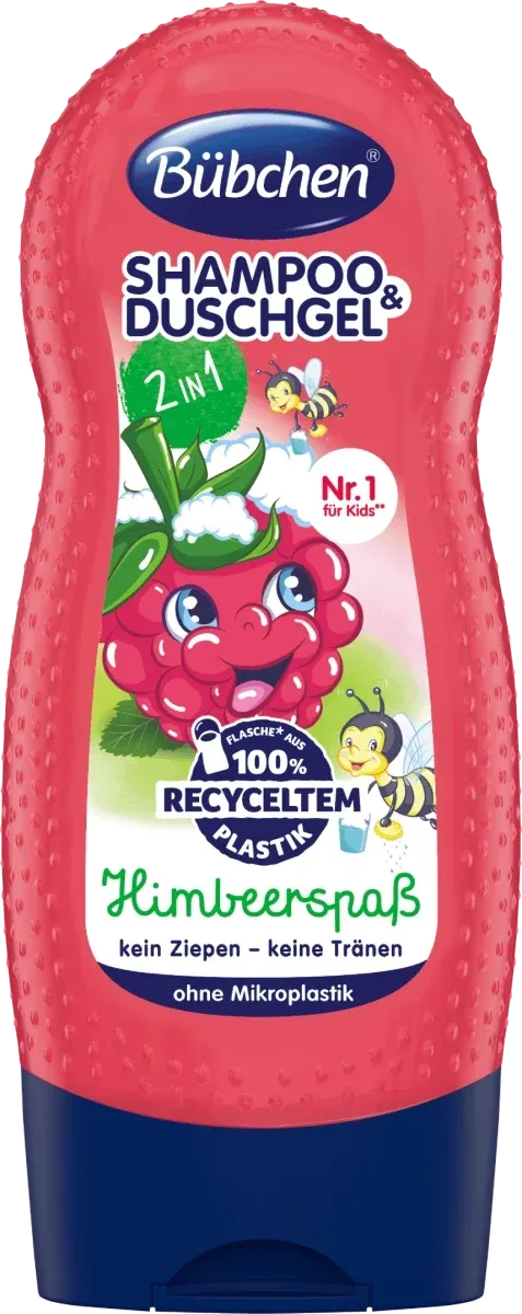 Bübchen Kids 2w1 Raspberry Fun Szampon I Żel Pod Prysznic 230 ml