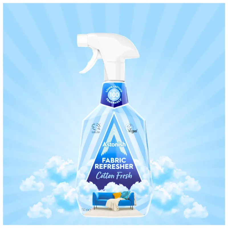 ASTONISH Cotton Fresh Neutralizator Zapachów Do Tkanin 750 ml