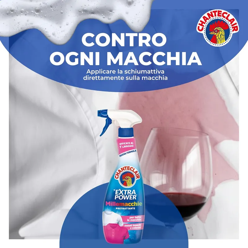 CHANTECLAIR Millemacchie Extra Power Extra Skuteczny Odplamiacz 500 ml