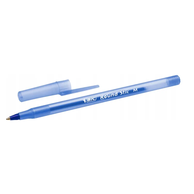 BIC Round Stic Classic Długopis 8 Sztuk - Niebieski
