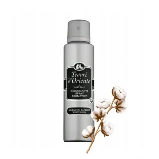 TESORI D'ORIENTE Muschio Bianco Dezodorant Spray Atomatico 150 ml
