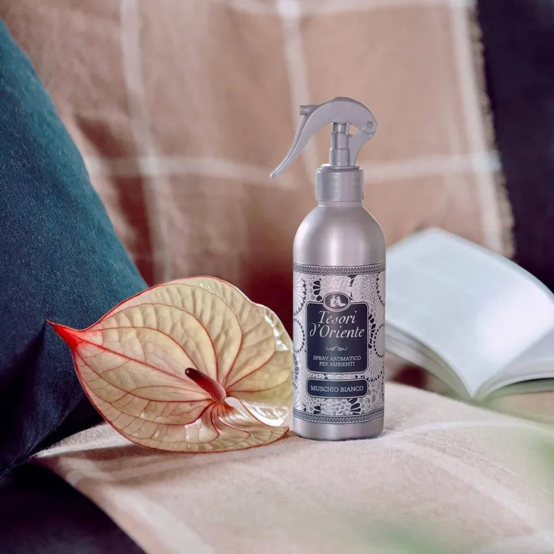 TESORI D'ORIENTE Muschio Bianco Odświeżacz Powietrza 250 ml