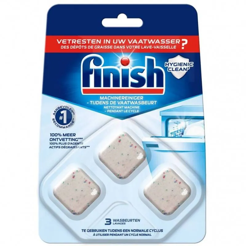 FINISH Tabletki Do Czyszczenia Zmywarki 3 szt