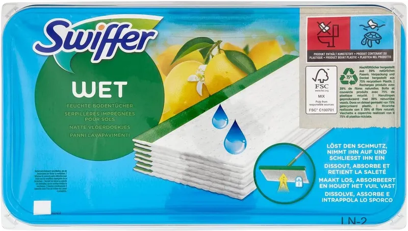 SWIFFER Wkłady Do Mopa Lemon 24 szt