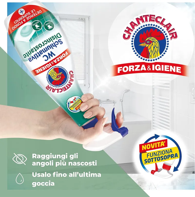 CHANTECLAIR WC Disincrostante Mousse Pianka Do Odkamieniania WC 625 ml