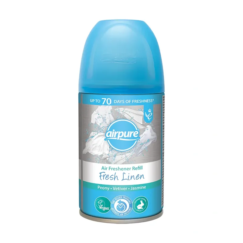 AIRPURE Fresh Linen Odświeżacz Powietrza 250 ml