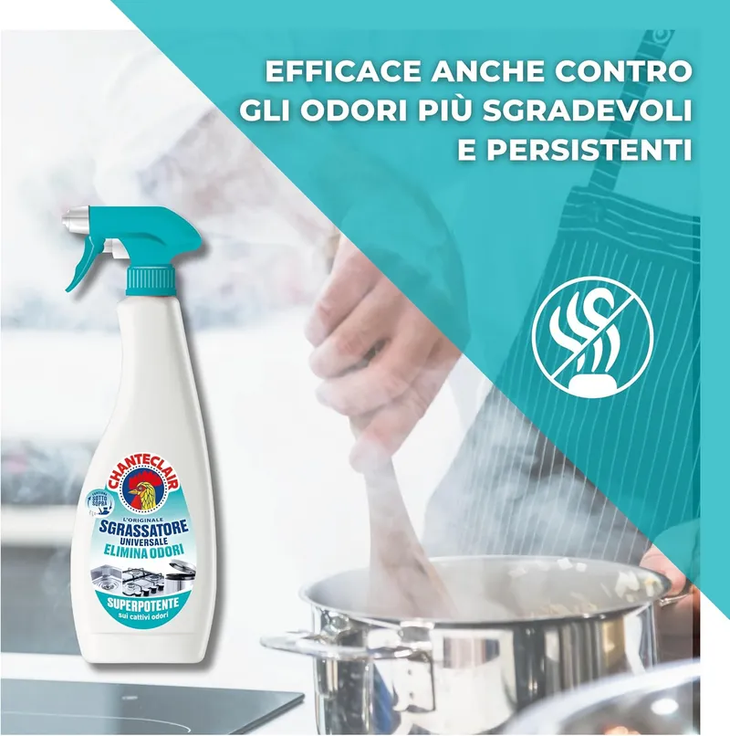 CHANTECLAIR Elimina Odori Uniwersalny Odtłuszczacz Eliminuje Zapachy 600 ml
