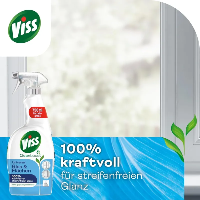 VISS Cleanboost Glas & Flachen Płyn Do Szyb 750 ml