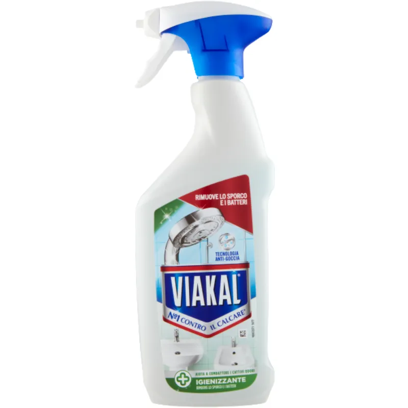 VIAKAL Igienizzante Spray Dezynfekujący Odkamieniacz 470 ml