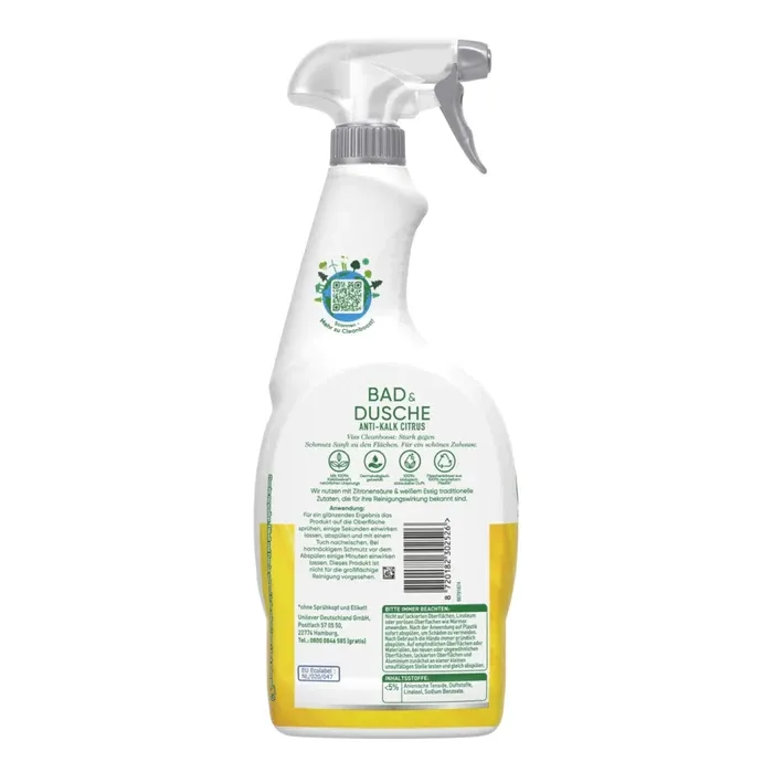 VISS Bad & Dusche Anti-Kalk Citrus 750 ml