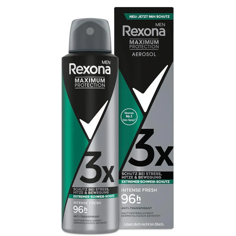 REXONA MEN MAXIMUM PROTECTION Intense Fresh Antitranspirant 150 ml