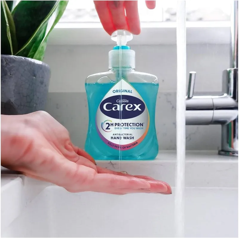 CAREX Original Antibacterial Antybakteryjne Mydło W Płynie 250 ml
