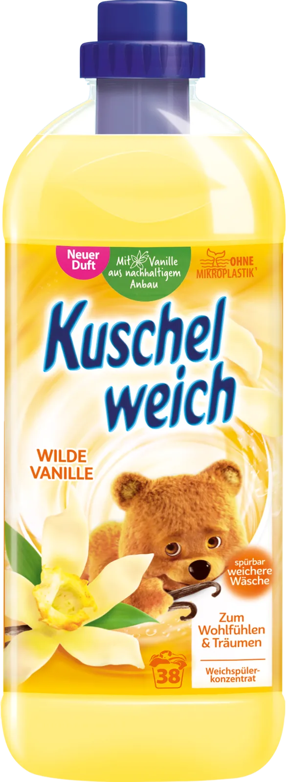 KUSCHELWEICH Wilde Vanille Płyn Do Płukania 1 l