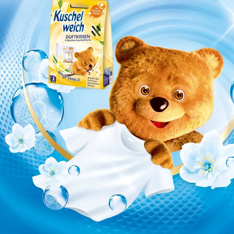 KUSCHELWEICH Duftsackchen Sommerliebe Chusteczki Zapachowe 3 szt