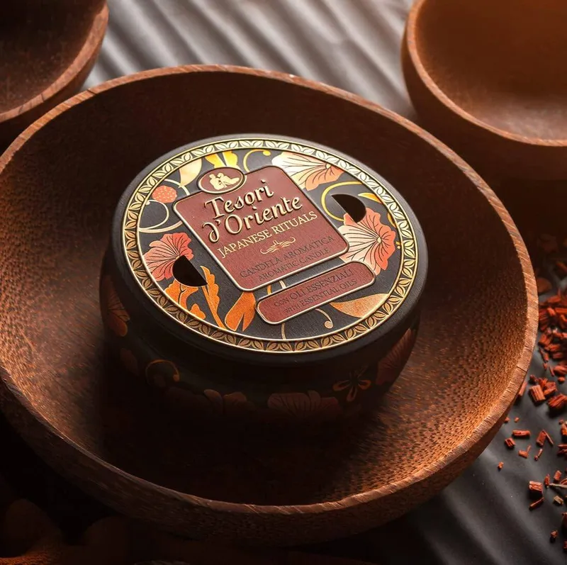 TESORI D'ORIENTE Japanese Rituals Świeca Zapachowa 200 g