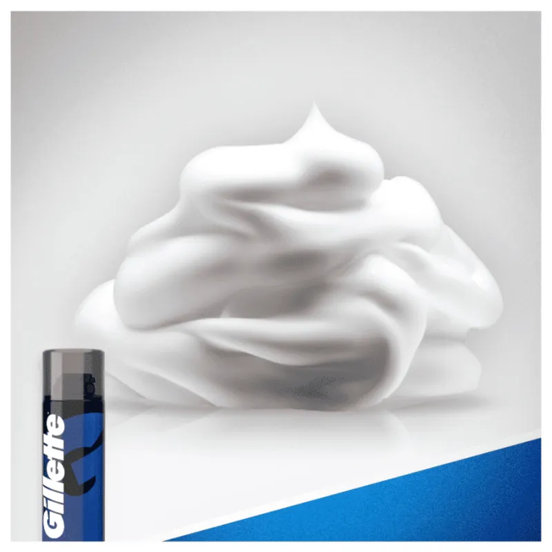 GILLETTE Original Sensitive Pianka Do Golenia Do Skóry Wrażliwej 200 ml