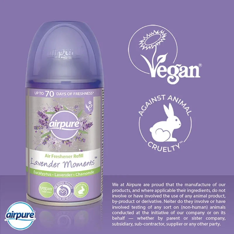 AIRPURE Lavender Moments Odświeżacz Powietrza 250 ml