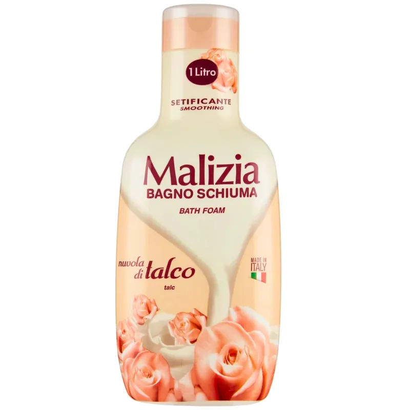 MALIZIA Nuvola Di Talco Płyn Do Kąpieli 1 l