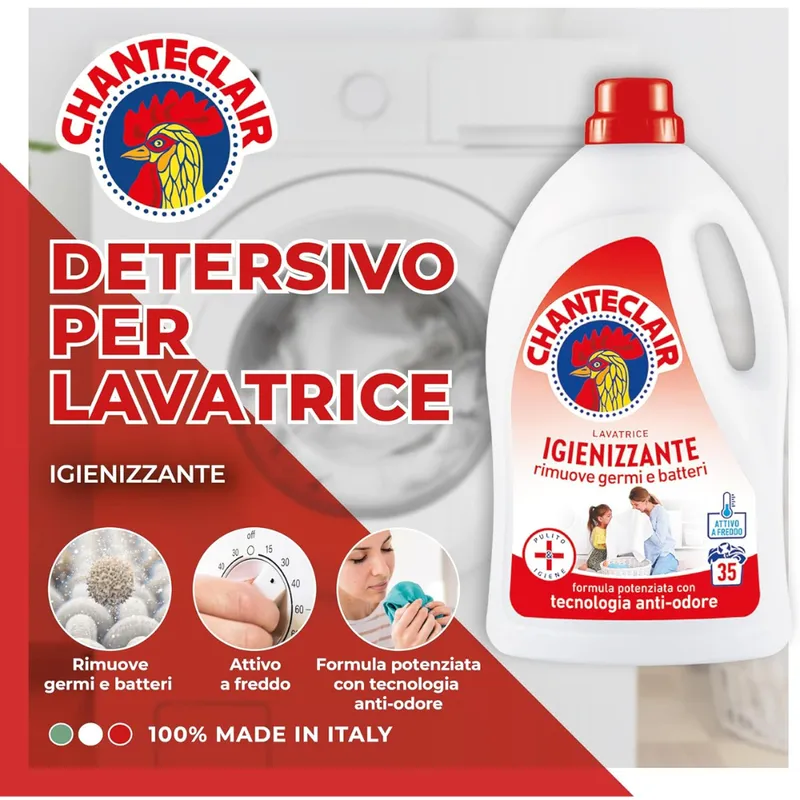 CHANTECLAIR Lavatrice Igienizzante Dezynfekujący Żel Do Prania 28 Prań