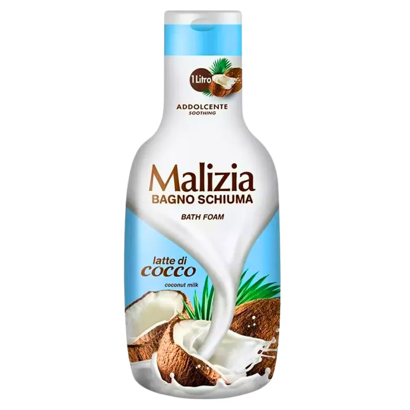 MALIZIA Latte Di Cocco Płyn Do Kąpieli 1 l
