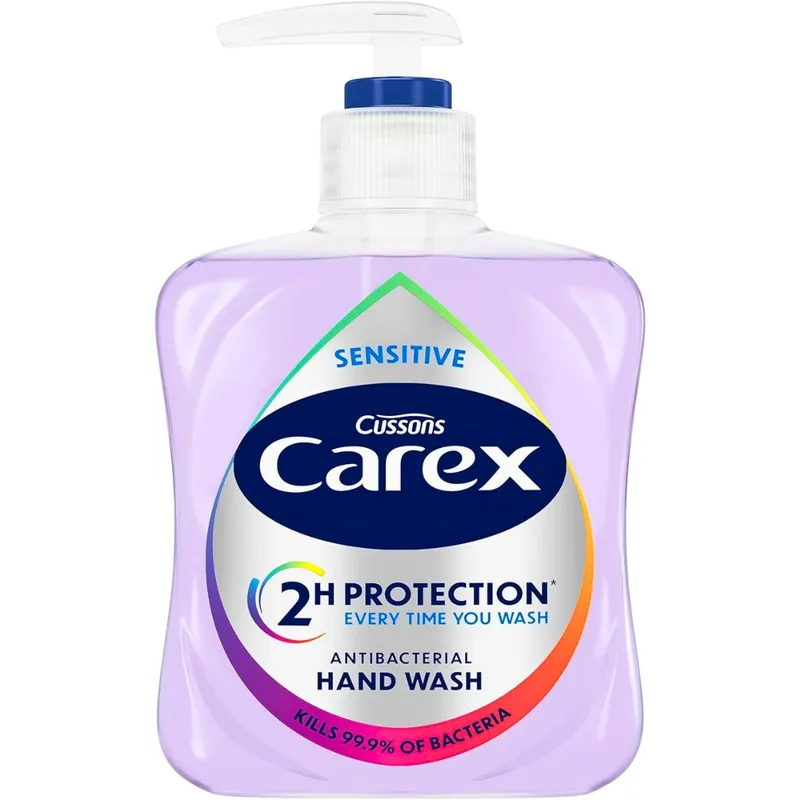 CAREX Antibacterial Sensitive Antybakteryjne Mydło W Płynie 250 ml