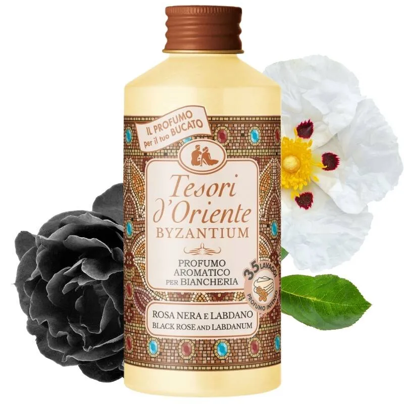 TESORI D'ORIENTE Byzantium Rosa Nera Perfum Do Prania 250 ml