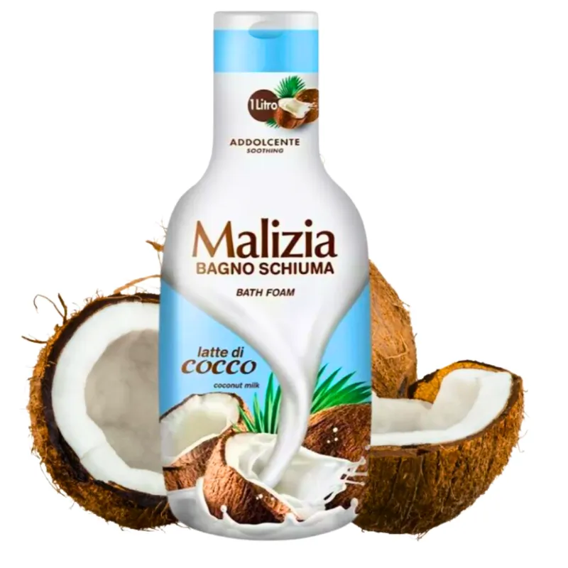 MALIZIA Latte Di Cocco Płyn Do Kąpieli 1 l