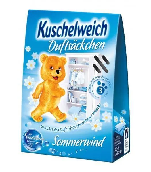 KUSCHELWEICH Duftsackchen Sommerwind Chusteczki Zapachowe 3 szt