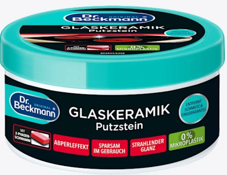 DR.BECKMANN Glaskeramik Pasta Do Czyszczenia Płyt Ceramicznych 250 g