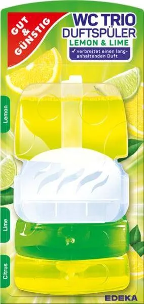 G&G Zawieszka Do WC Cytrynowa 3 szt