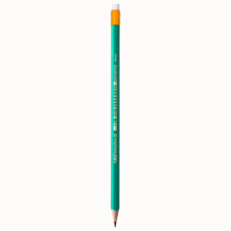 BIC Evolution Original ECOlutions HB Ołówek Z Gumką Blister 10 Sztuk