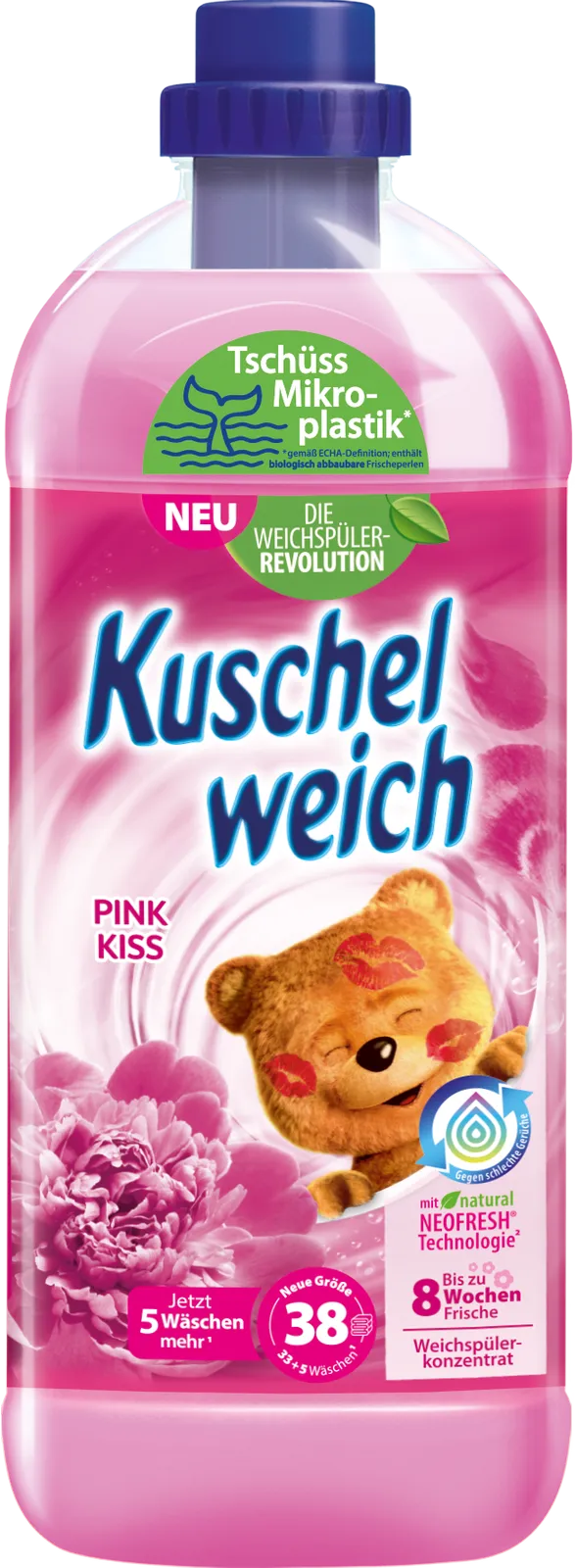 KUSCHELWEICH Pink Kiss Płyn Do Płukania 1 l