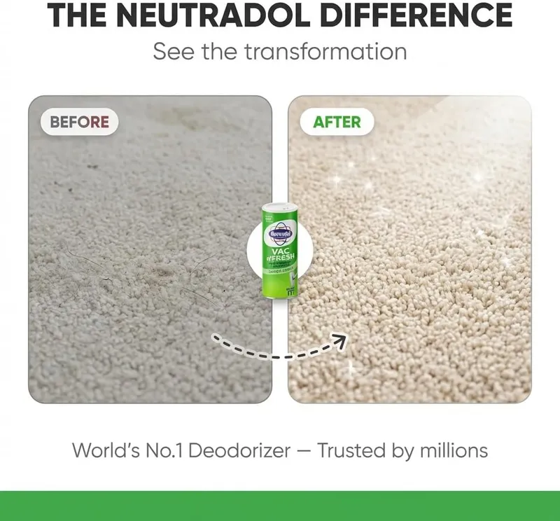 NEUTRADOL Super Fresh Neutralizator Zapachów Do Dywanów 350 g