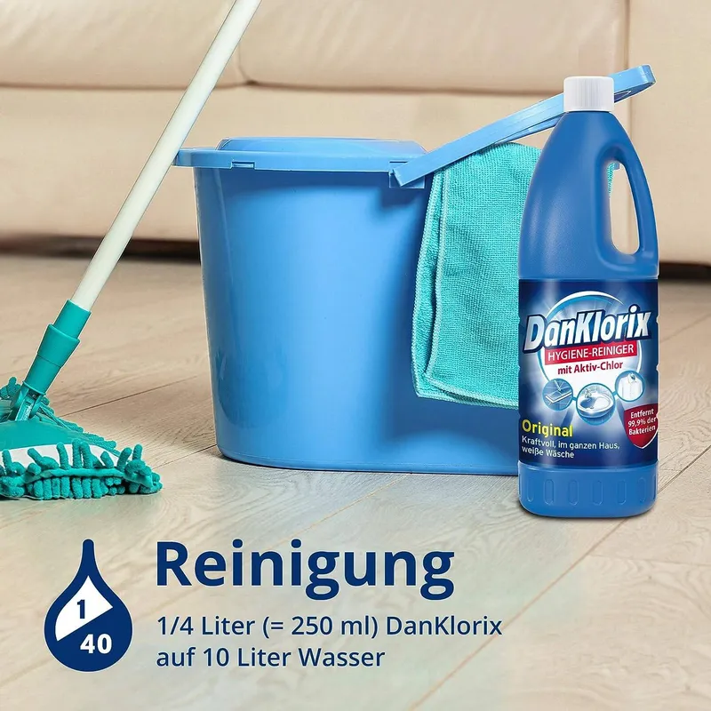 DANKLORIX Chlor W Płynie 1,5 l