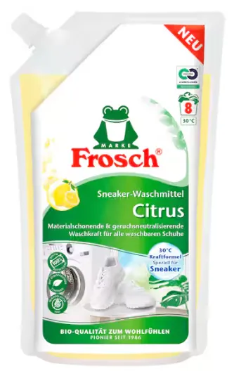 FROSCH Sneaker Citrus Żel Do Prania Obuwia Sportowego 480 ml