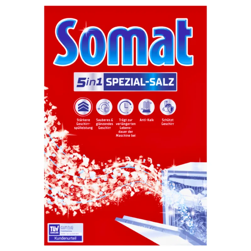 SOMAT 5 In 1 Gruboziarnista Sól Do ZMYWARKI1,2 kg