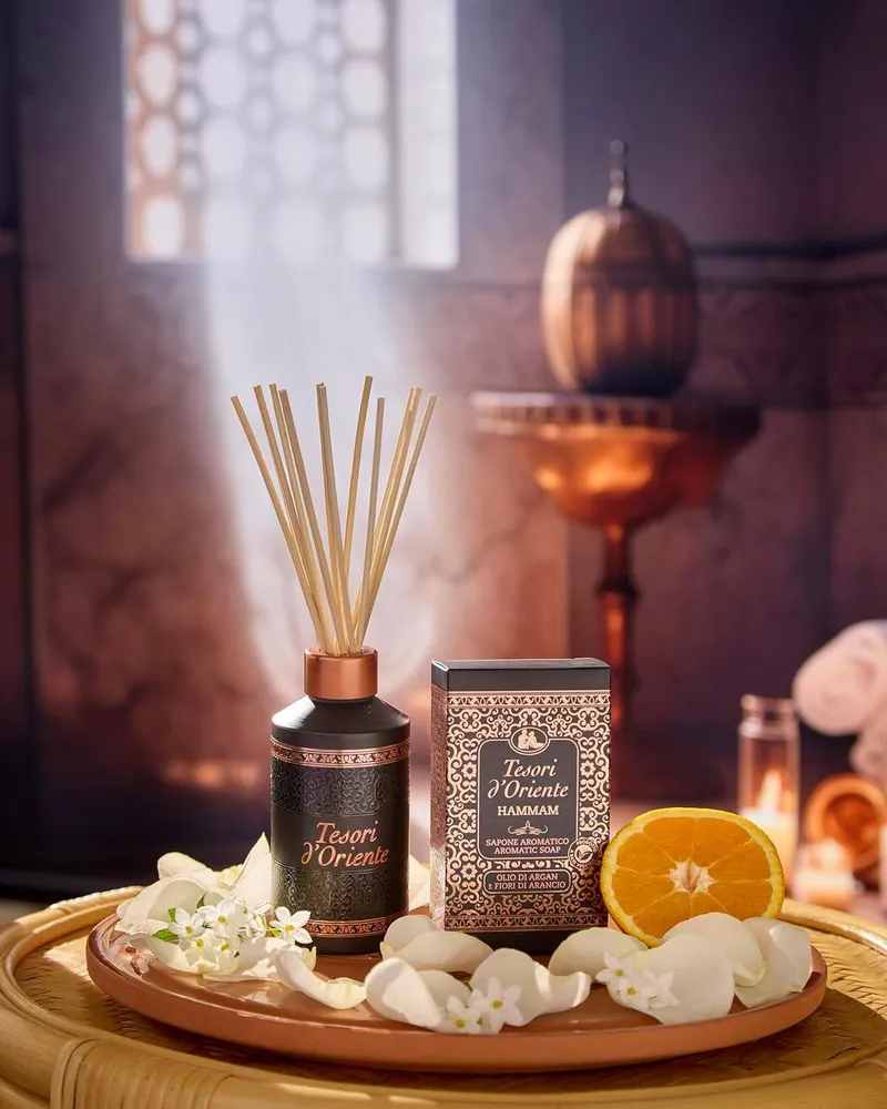 TESORI D'ORIENTE Hammam Dyfuzor Aromatyczny Z Patyczkami 200 ml