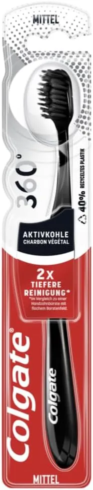 COLGATE Aktivkhole 360° Szczoteczka Do Zębów Średnia