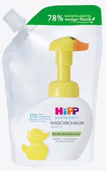 Hipp Babysanft Sensitiv Opakowanie Uzupełniające Do Pianki 250 ml