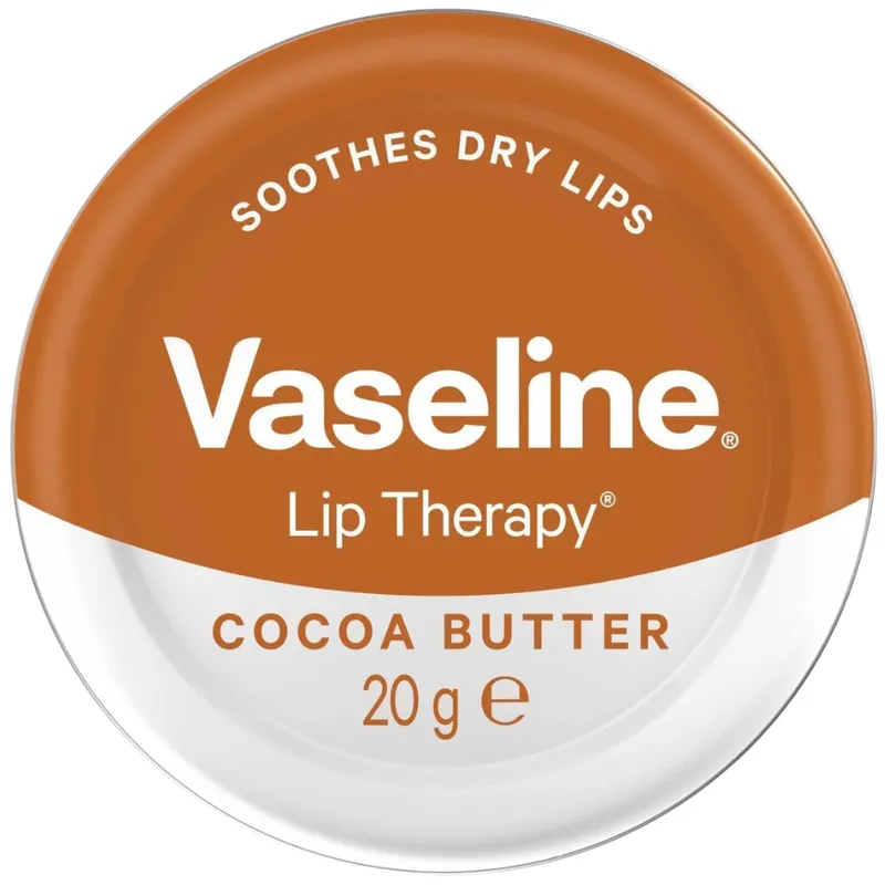 VASELINE Lip Therapy Cocoa Butter Wazelina Do Terapii Ust Z Masłem Kakaowym 20 g